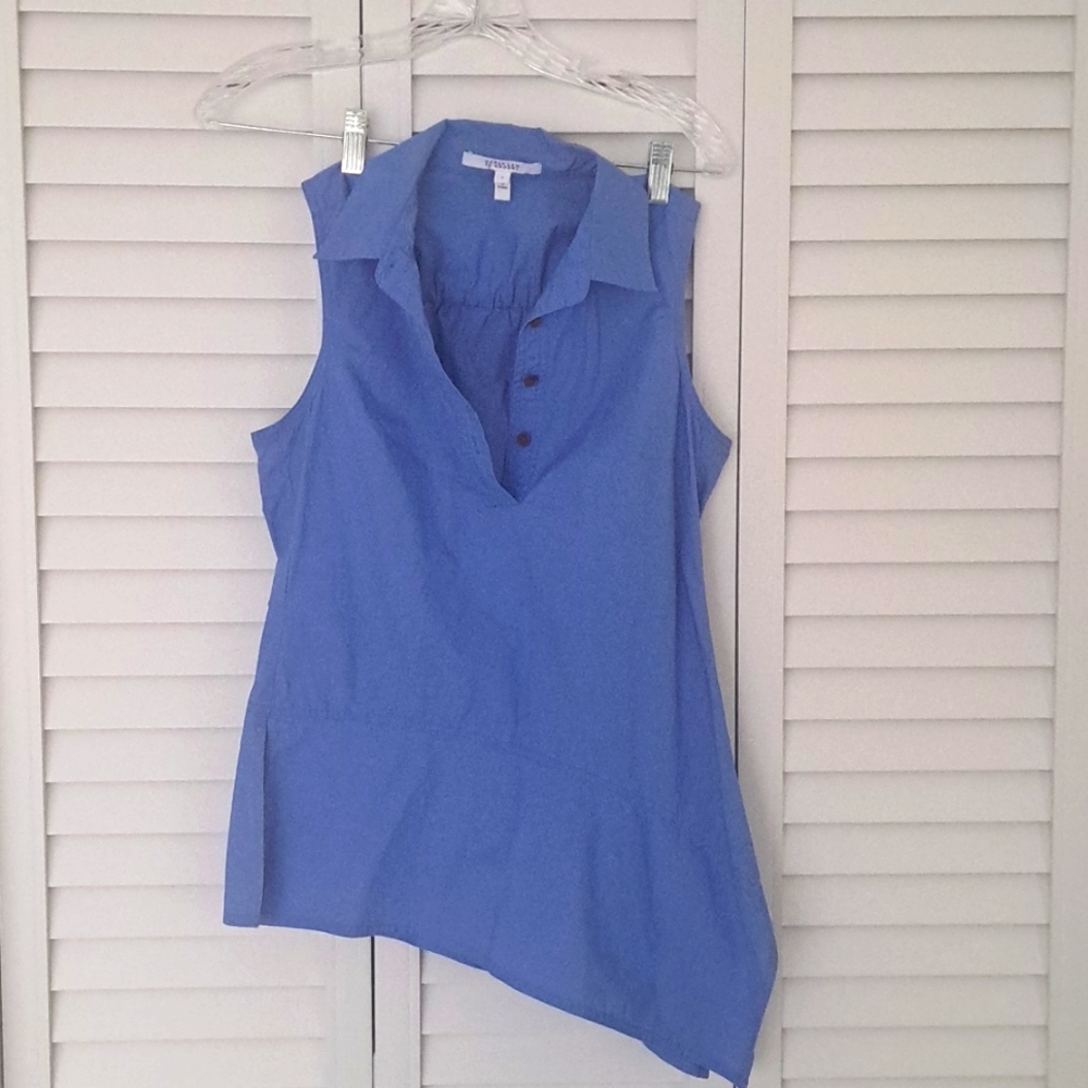 Blue Top By Derek Lam - image 2